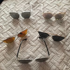 Unisex Sunglasses includes all 5 pair